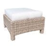 Riverside Ottoman in Drift Teak Flat with Spa Cushion