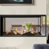 LX1 Pier Multi-Sided Gas Fireplace - Propane Gas - Image 2