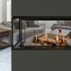 LX1 Pier Multi-Sided Gas Fireplace - Propane Gas - Image 4