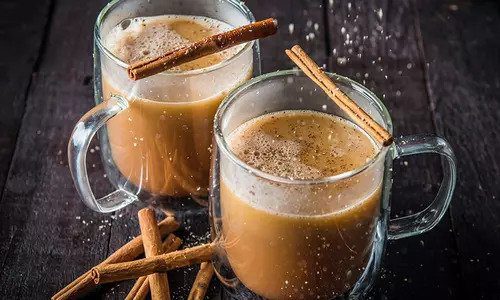 Hot buttered rum cooked on your BBQ.