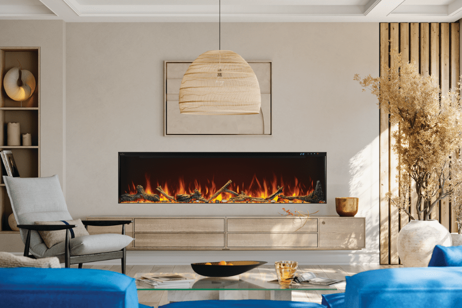 Napoleon tall linear fireplace