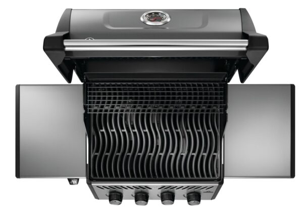 Inside of grill