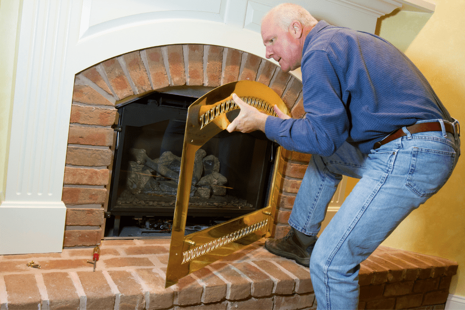 Checking your fireplace for cracks is vital part of fireplace maintenance