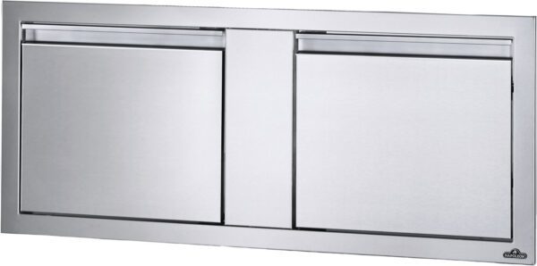 42 x 16 inch Small Double Door angled