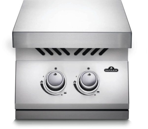 Built-in 500 Series Inline Dual Range Top Burner closed lid