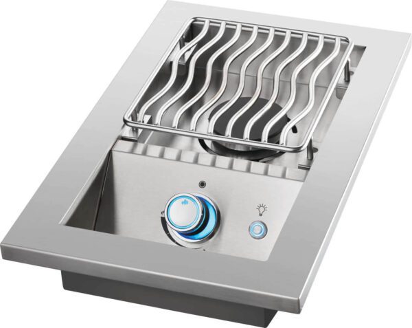 Built-in 700 Series Single Range Top Burner Angled