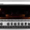 Built-in Prestige PRO™ 665 RB grill open