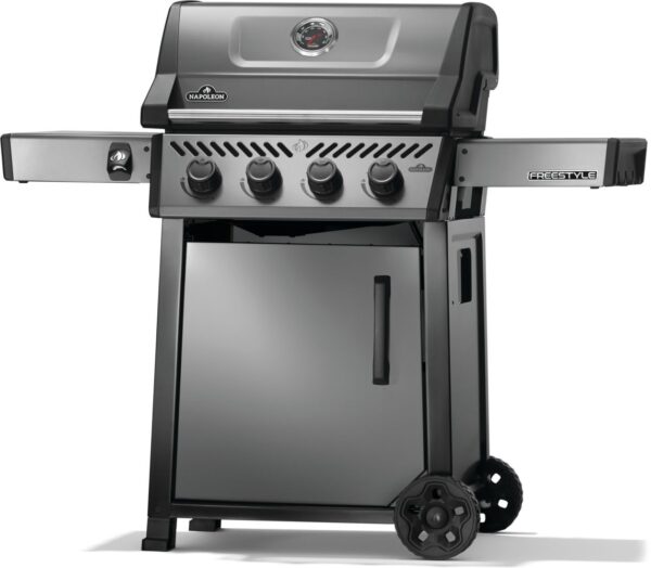 Freestyle 425 NG Grill angled to the left