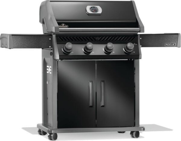 Rogue 525 LP in Black w/ Cast Iron Grills - Image 3