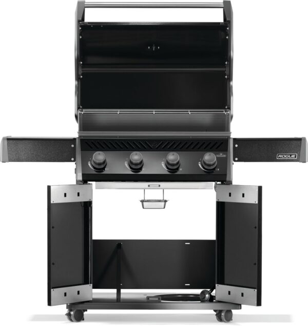 Rogue 525 LP in Black w/ Cast Iron Grills - Image 2