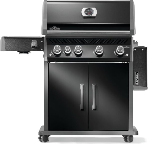 Rogue PRO 525 Natural Gas Grill With Infrared Side  Burner, Black - Image 5