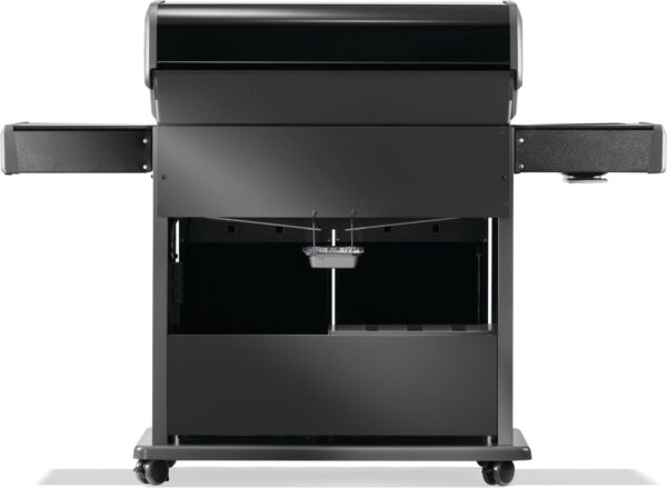 Rogue PRO 625 Natural Gas Grill With Infrared Side Burner, Black - Image 7