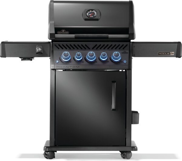 Phantom Rogue PRO-S 425 Natural Gas w/ Infrared Side & Rear Burners, Matte Black