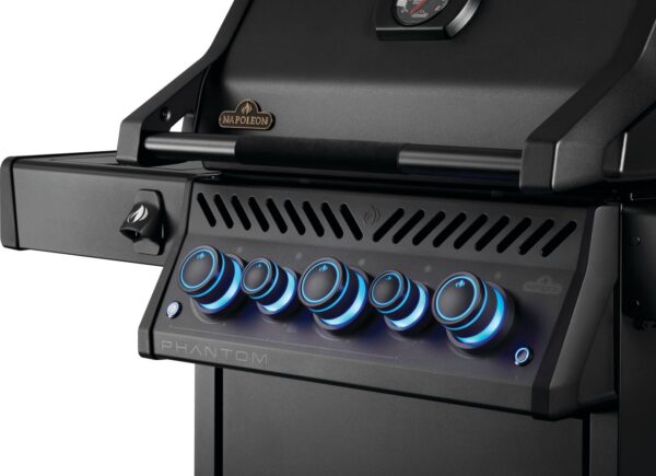 Phantom Rogue PRO-S 425 Propane Gas w/ Infrared Side & Rear Burners, Matte Black - Image 3