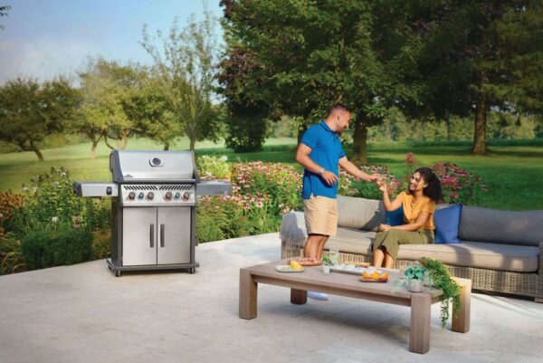 Rogue PRO-S 525 Natural Gas Grill w/ Infrared Side & Rear Burners, Stainless - Image 3