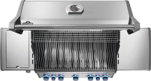 Rogue PRO-S 625 Natural Gas Grill w/ Infrared Side & Rear Burners, Sainless - Image 3