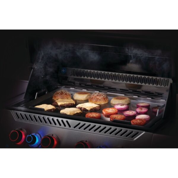 Stainless Steel Griddle Insert in use