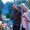 Prestige PRO™ 825 RSBI man and woman grilling