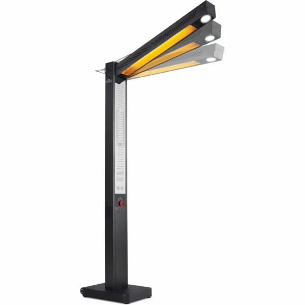 Napoleon Phantom Freestand Electric Outdoor Heater photo in motion