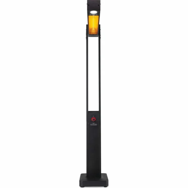 Napoleon Phantom Freestand Electric Outdoor Heater straight on view
